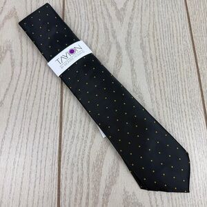 713 Tayion by Montee Holland Polka Dot Tie 001 Black $55 Polyester 2YC24-2003